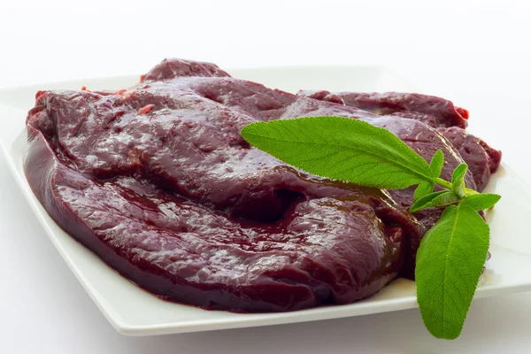 Calf's liver — Stock Photo, Image