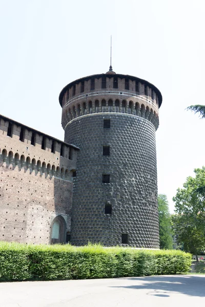 Castello 斯福尔扎米拉诺 — 图库照片