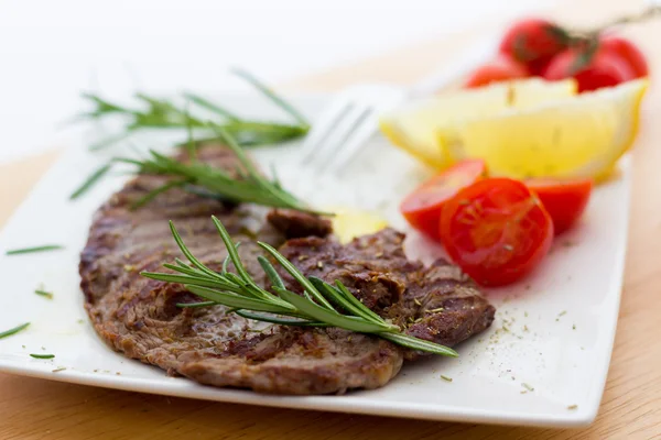 Veal steaks — Stock Photo, Image