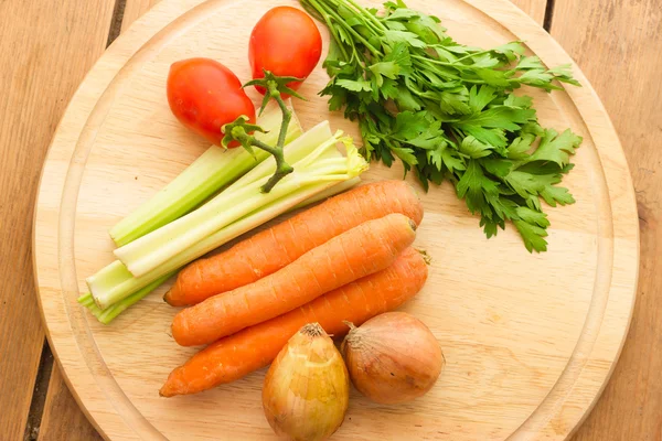 Grönsaker för grönsaksbuljong — Stockfoto