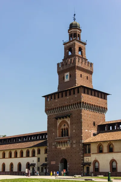 Castello sforzesco Milano — Stock fotografie