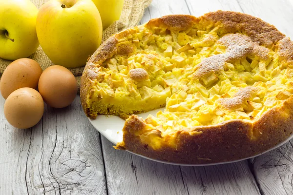 Tarte aux pommes — Photo