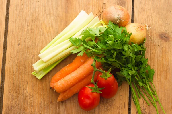 Warzywa do bulionu warzyw — Zdjęcie stockowe