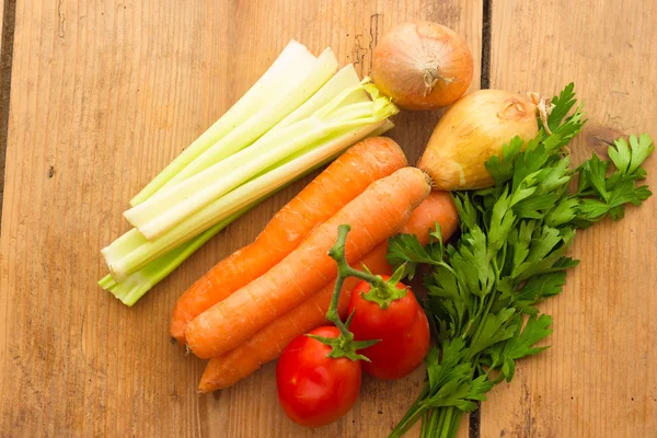 Groenten voor groentebouillon — Stockfoto