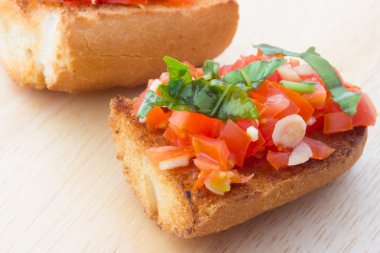 bruschetta.