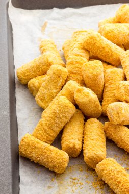 Patates kroket pişirilmeli hazırdır