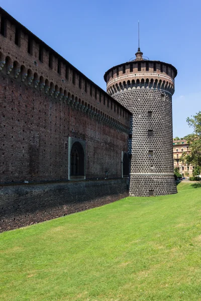 Castello sforzesco Milano — Φωτογραφία Αρχείου