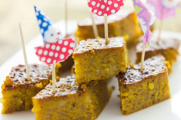 Traditioneller Reiskuchen aus Italien — Stockfoto