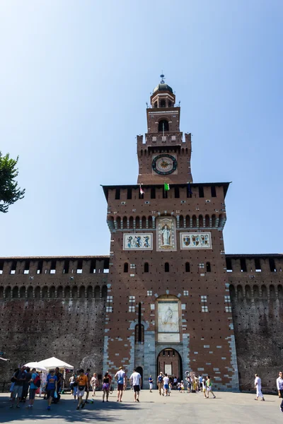 Castello sforzesco Milano — Φωτογραφία Αρχείου