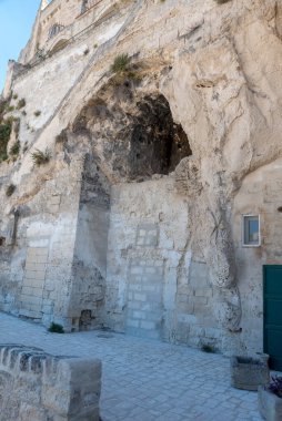 Matera Basilicata sokakları panorama