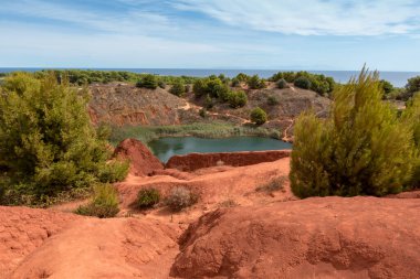Otranto Puglia boksit gölü