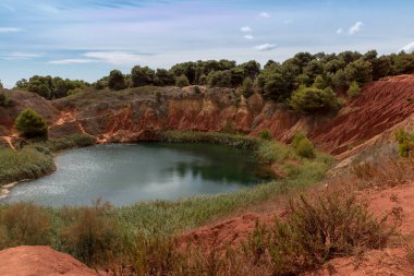 Otranto Puglia boksit gölü