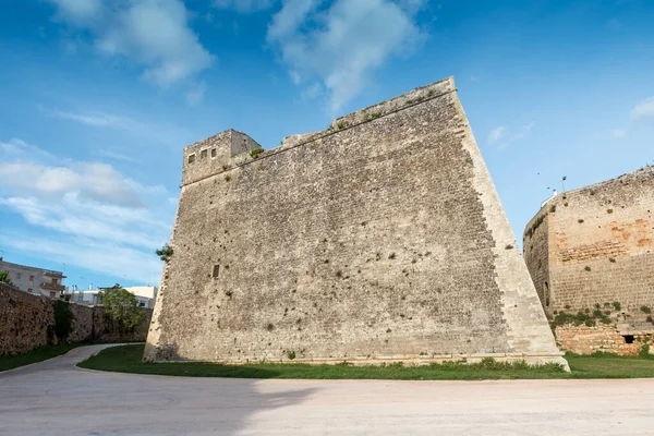 Οδός Otranto Puglia Ηλιοβασίλεμα — Φωτογραφία Αρχείου