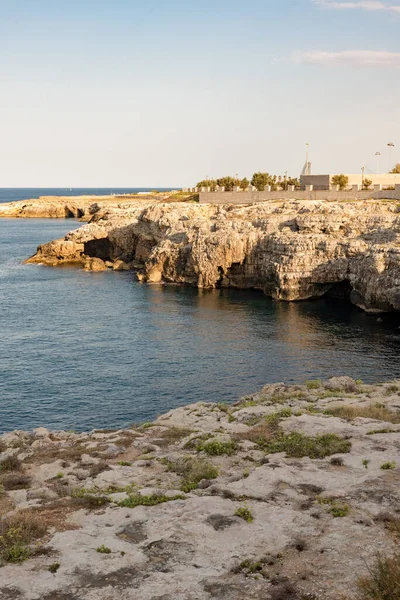 Vieste Puglia Mar Cidade — Fotografia de Stock
