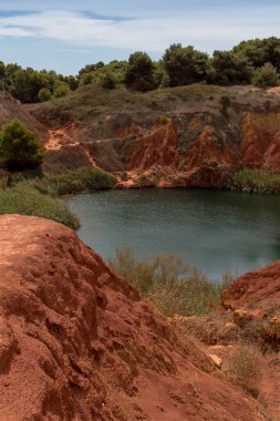 Otranto Puglia boksit gölü