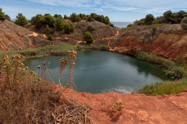Otranto Puglia boksit gölü