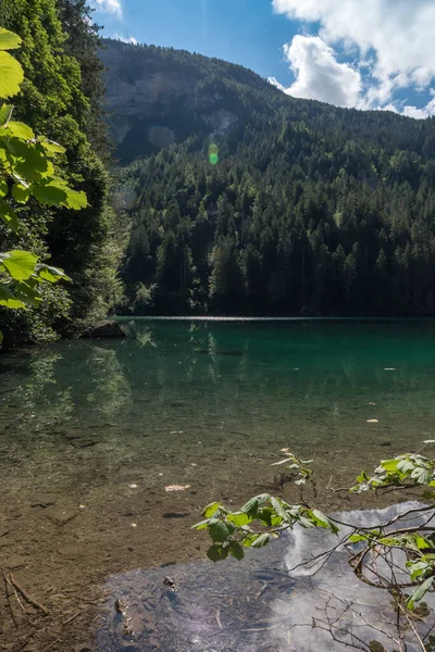 Tovel Gölü Trentino Alto Adige Talya — Stok fotoğraf