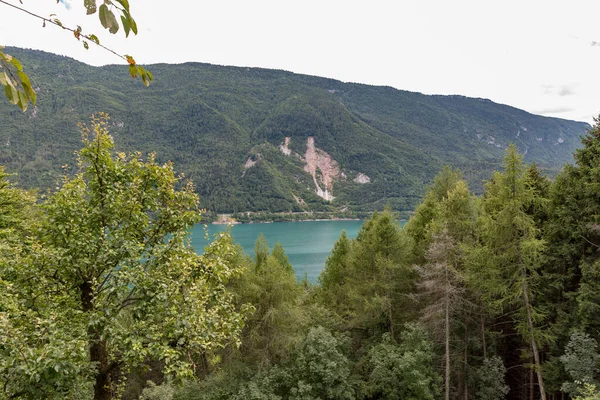 Molveno Gölü Trentino Alto Adige Talya — Stok fotoğraf