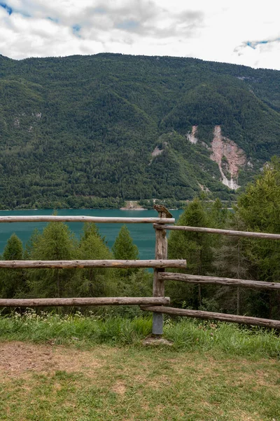Molveno Gölü Trentino Alto Adige Talya — Stok fotoğraf