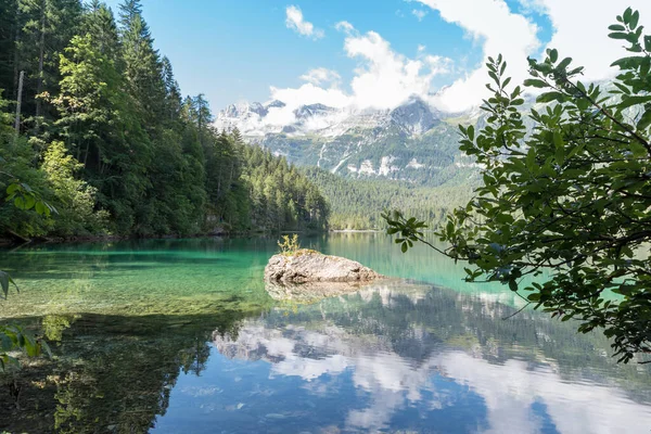 Tovel Lake Trentino Alto Adige Italy — Stock Photo, Image