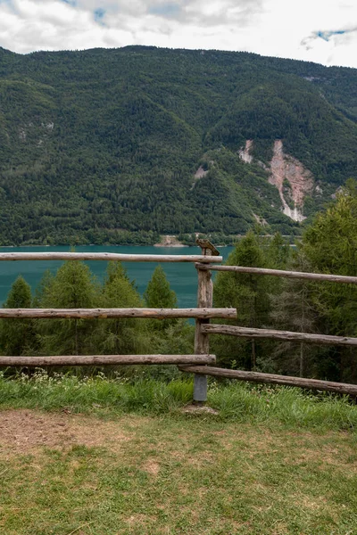 Molveno Gölü Trentino Alto Adige Talya — Stok fotoğraf