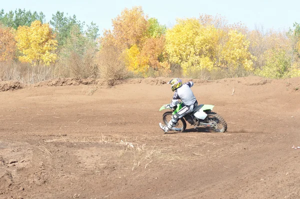 Motocross Junior Championships — Stock Photo, Image