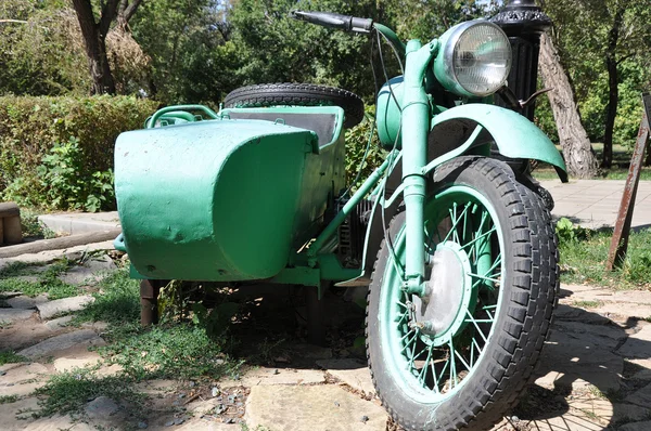 Old military motorcycle — Stock Photo, Image