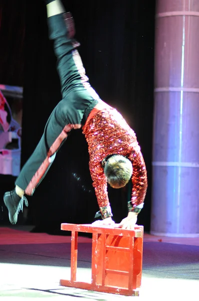 Artists of Chinese circus — Stock Photo, Image