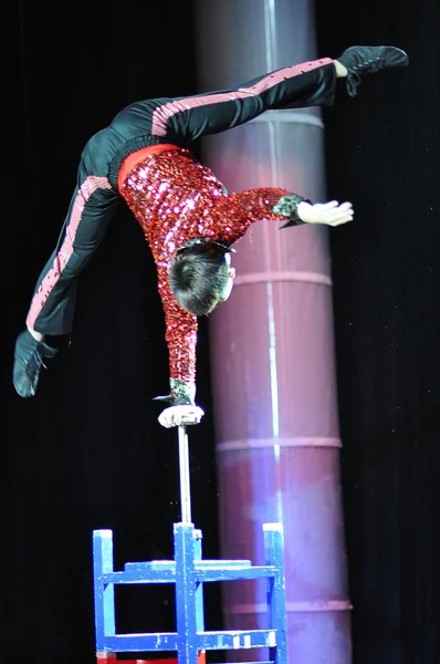 Kunstenaars van chinese circus — Stockfoto