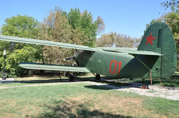 Element of the old military aircraft — Stock Photo, Image