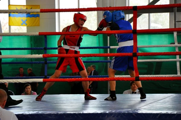 18 października 2012 roku, rosyjski Mistrzostwa w boksie wśród kobiet, miasto o — Zdjęcie stockowe