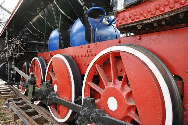 Elementos da locomotiva a vapor — Fotografia de Stock