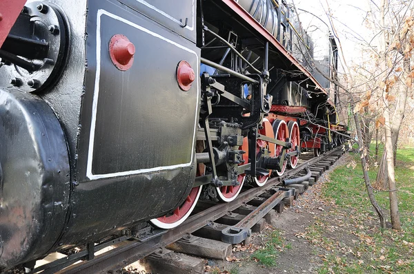 Elements of the steam locomotive — Stock Photo, Image