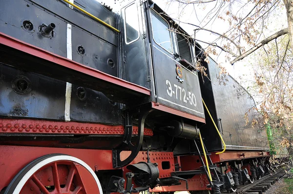 Elements of the steam locomotive — Stock Photo, Image