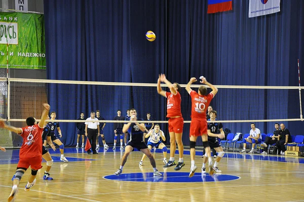 Competições de voleibol — Fotografia de Stock