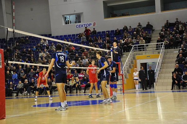 Competições de voleibol — Fotografia de Stock