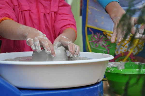 Aprender artesanía cerámica —  Fotos de Stock