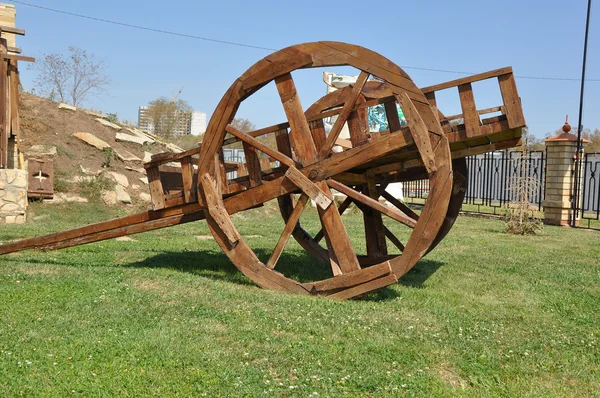 Old wheel carts — Stock Photo, Image