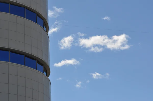 Éléments d'une façade d'un bâtiment moderne — Photo