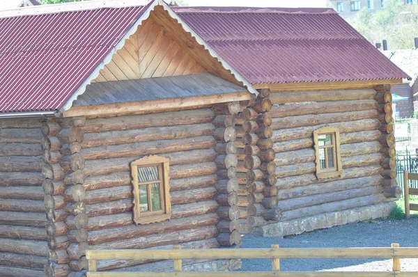 Elementy drewniane budynku — Zdjęcie stockowe