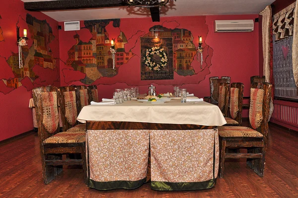 Interior cosy restaurant — Stock Photo, Image