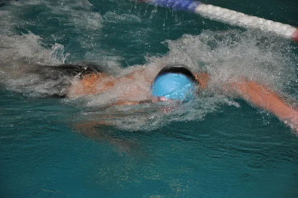Schwimmwettbewerb — Stockfoto
