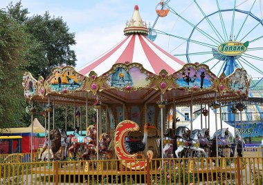 Çocuk carousel parçaları