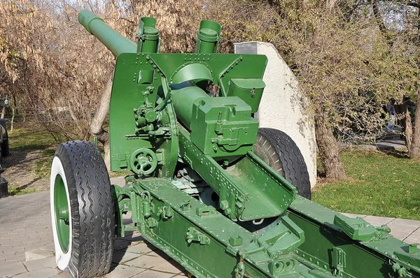 Howitzer-gun parts — Stock Photo, Image