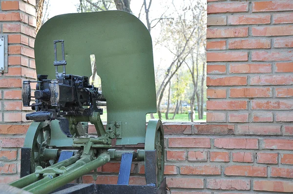 Eski makineli tüfek unsurları — Stok fotoğraf