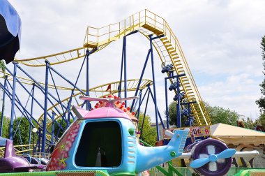 Çocuk carousel parçaları