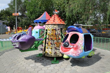 Çocuk carousel parçaları