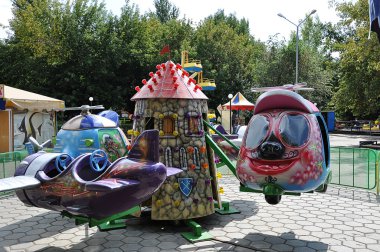 Çocuk carousel parçaları