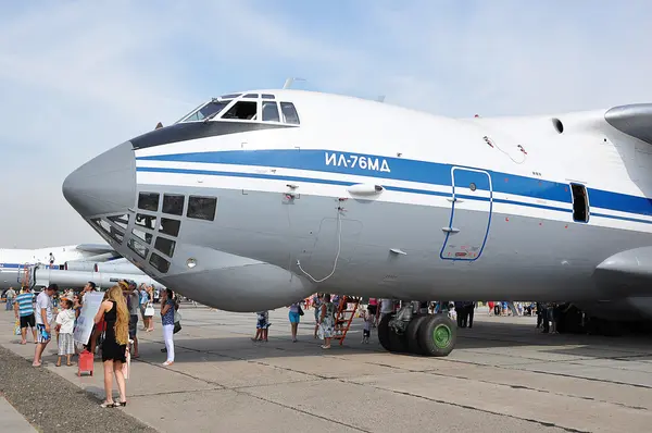 Праздник 100-летия Военно-воздушных сил России — стоковое фото
