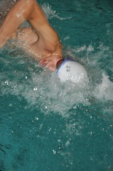 Swimming competition — Stock Photo, Image